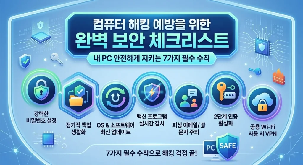 완벽보안 체크리스트
